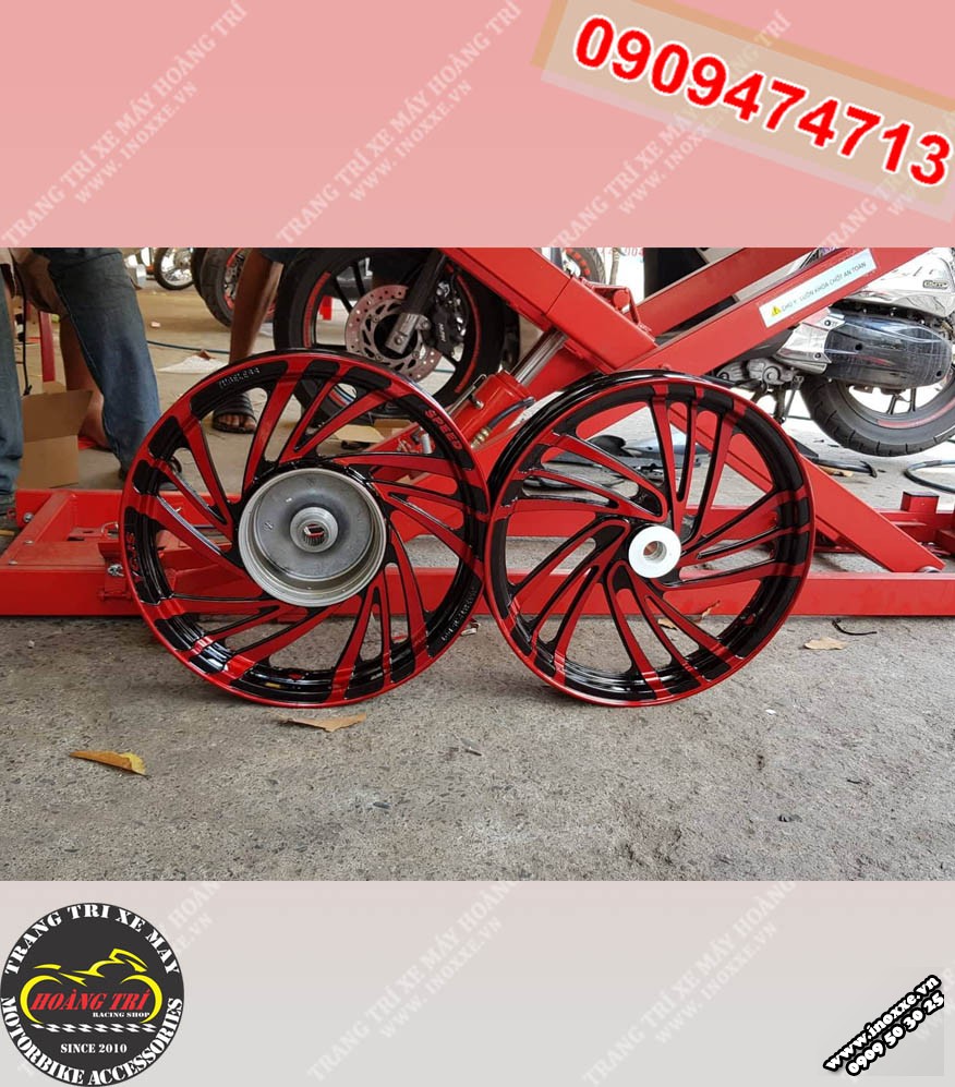 Mâm Kuni lốc xoáy độ xe PCX